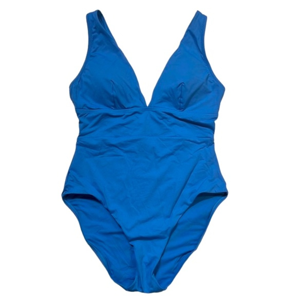 Tommy Bahama Palm Modern Over The Sholder V Neck One Piece - Picture 4 of 14